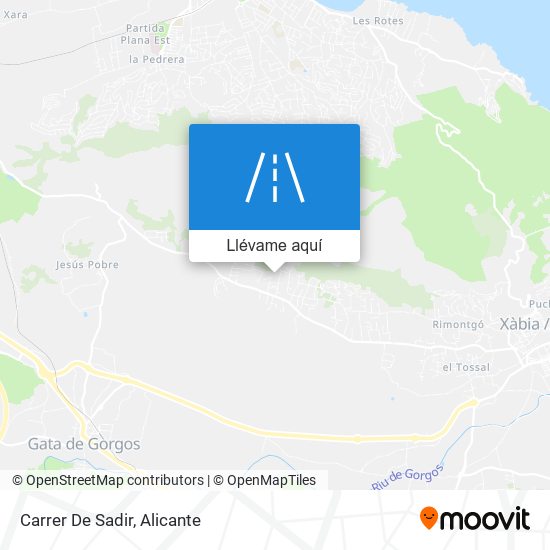 Mapa Carrer De Sadir