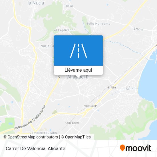 Mapa Carrer De Valencia