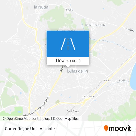 Mapa Carrer Regne Unit
