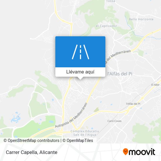 Mapa Carrer Capella