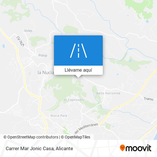 Mapa Carrer Mar Jonic Casa