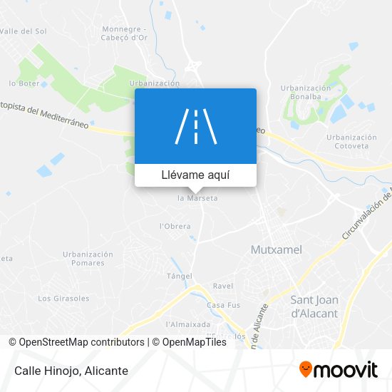 Mapa Calle Hinojo