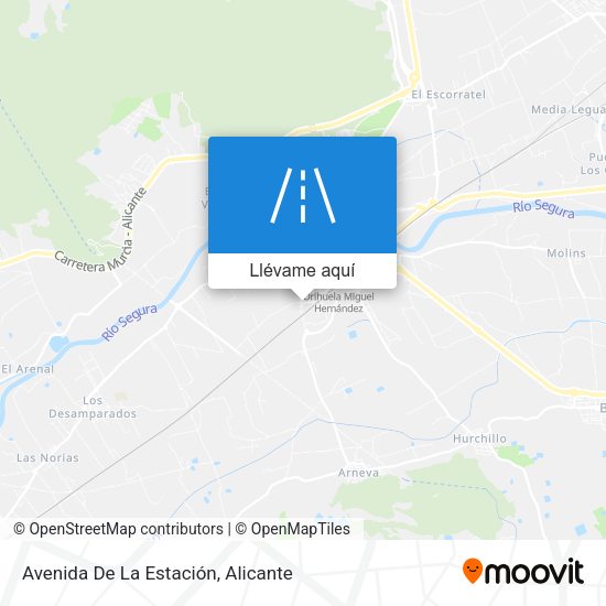 Mapa Avenida De La Estación