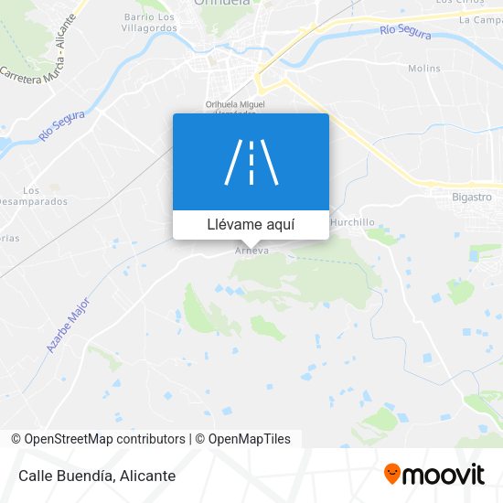 Mapa Calle Buendía