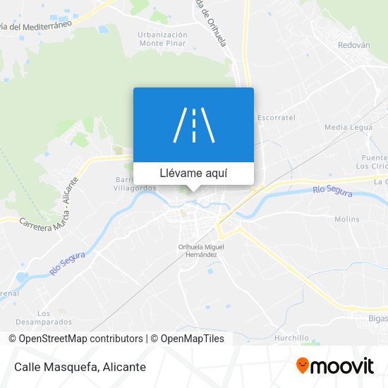 Mapa Calle Masquefa