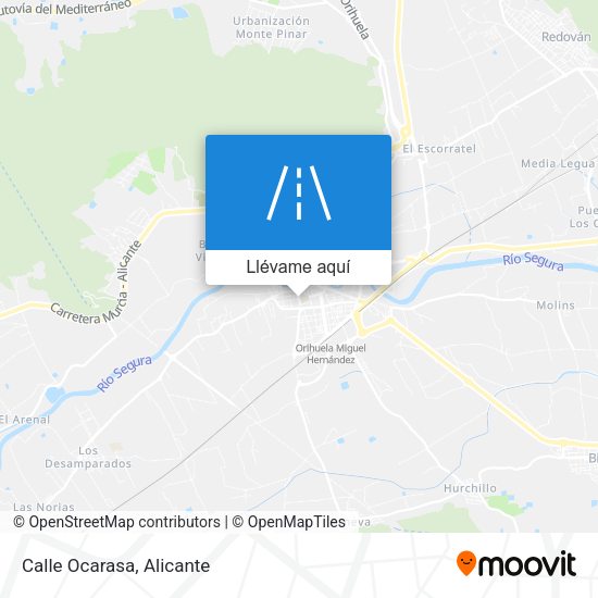Mapa Calle Ocarasa