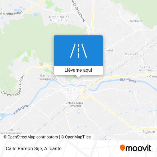Mapa Calle Ramón Sijé