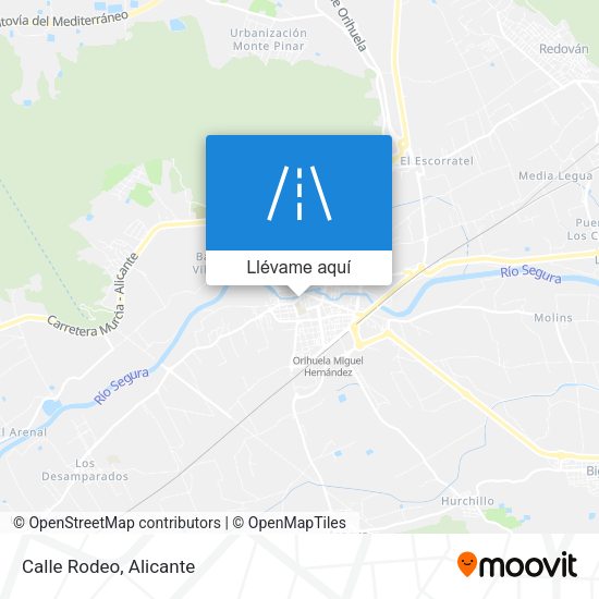 Mapa Calle Rodeo