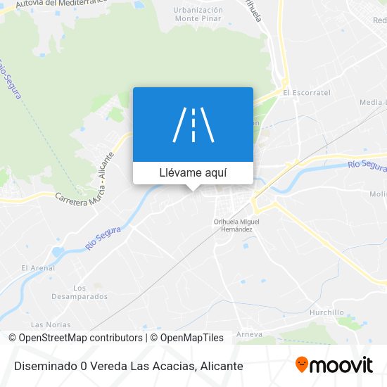 Mapa Diseminado 0 Vereda Las Acacias
