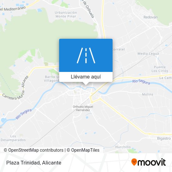 Mapa Plaza Trinidad