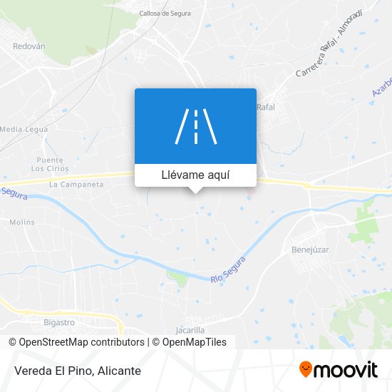 Mapa Vereda El Pino