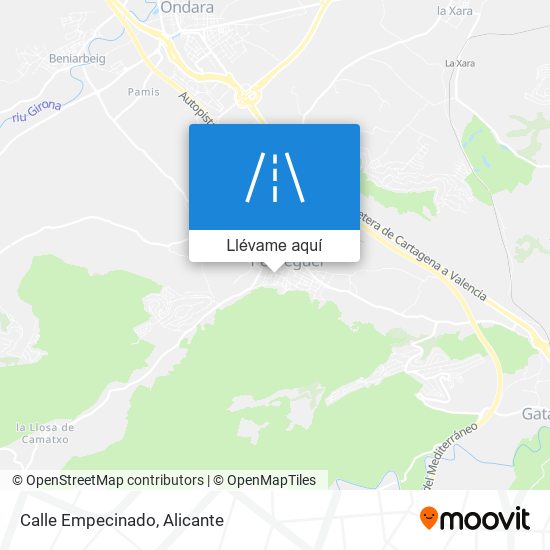 Mapa Calle Empecinado