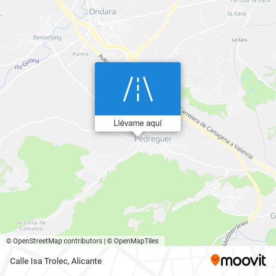 Mapa Calle Isa Trolec