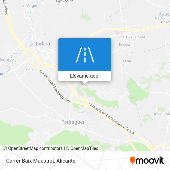 Mapa Carrer Baix Maestrat
