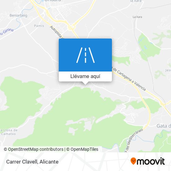 Mapa Carrer Clavell
