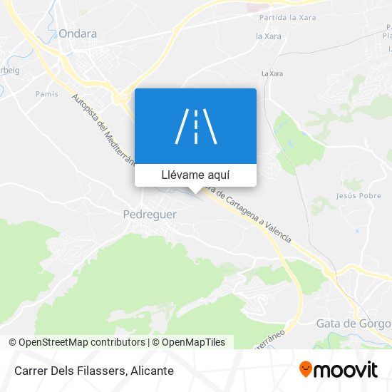 Mapa Carrer Dels Filassers