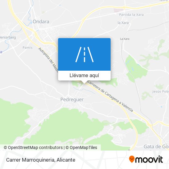 Mapa Carrer Marroquineria