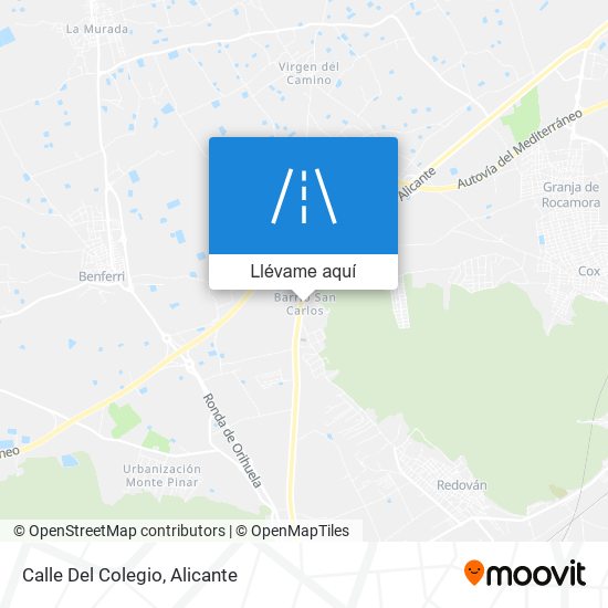 Mapa Calle Del Colegio