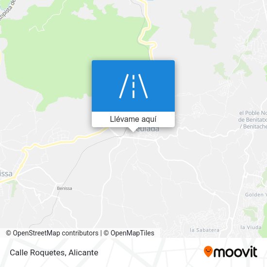 Mapa Calle Roquetes