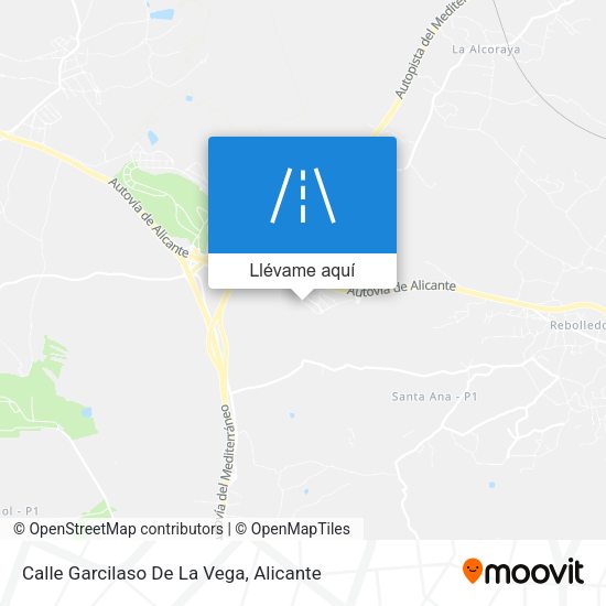Mapa Calle Garcilaso De La Vega