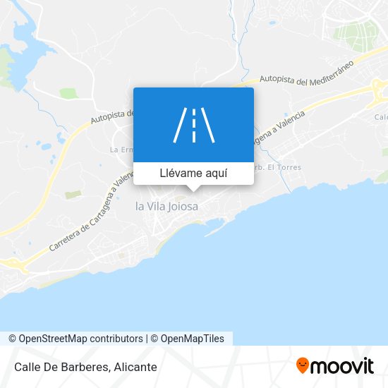 Mapa Calle De Barberes