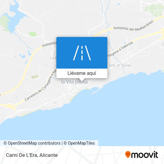 Mapa Camí De L'Era