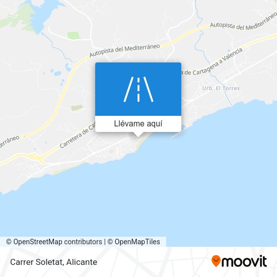 Mapa Carrer Soletat