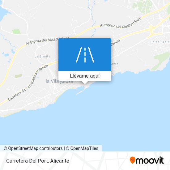 Mapa Carretera Del Port