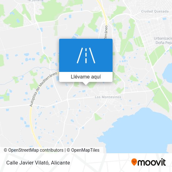 Mapa Calle Javier Vilató
