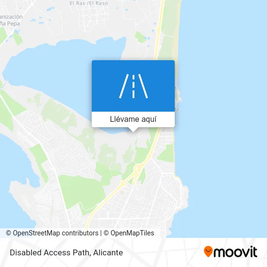 Mapa Disabled Access Path