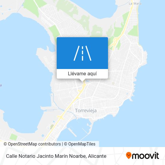 Mapa Calle Notario Jacinto Marín Noarbe