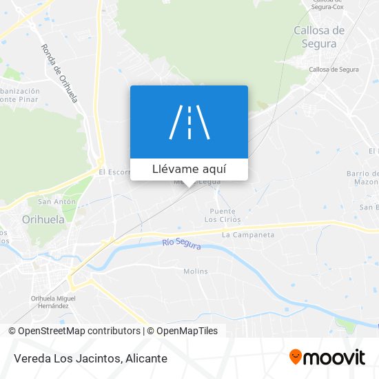 Mapa Vereda Los Jacintos