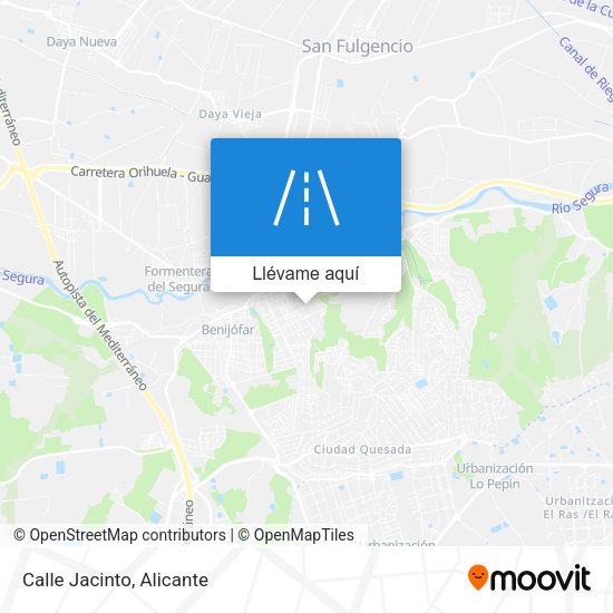 Mapa Calle Jacinto