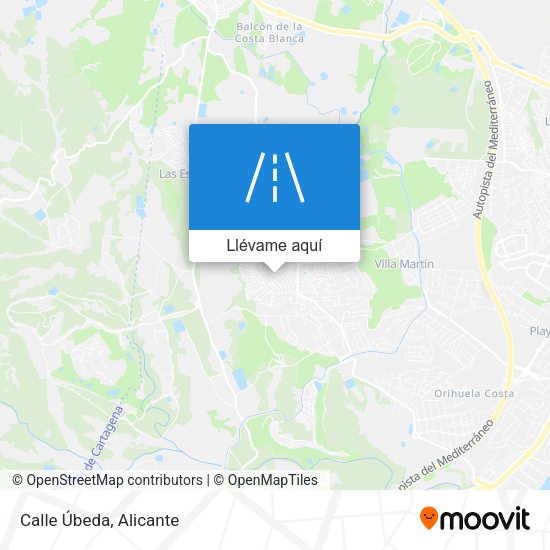 Mapa Calle Úbeda