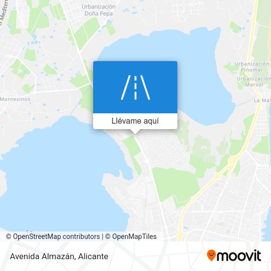 Mapa Avenida Almazán