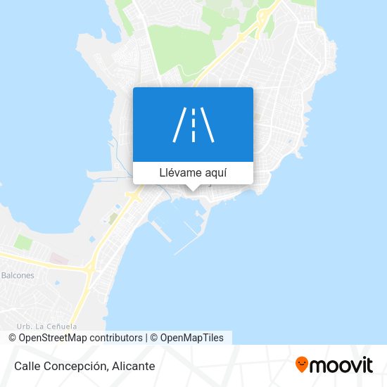 Mapa Calle Concepción