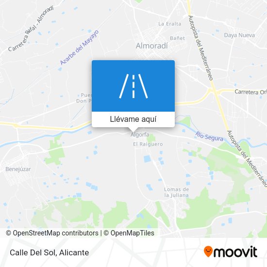 Mapa Calle Del Sol