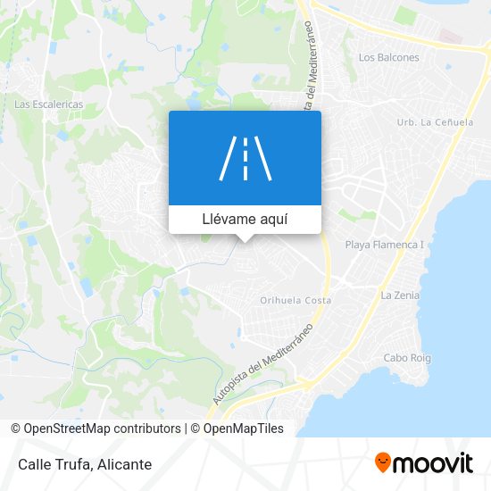 Mapa Calle Trufa