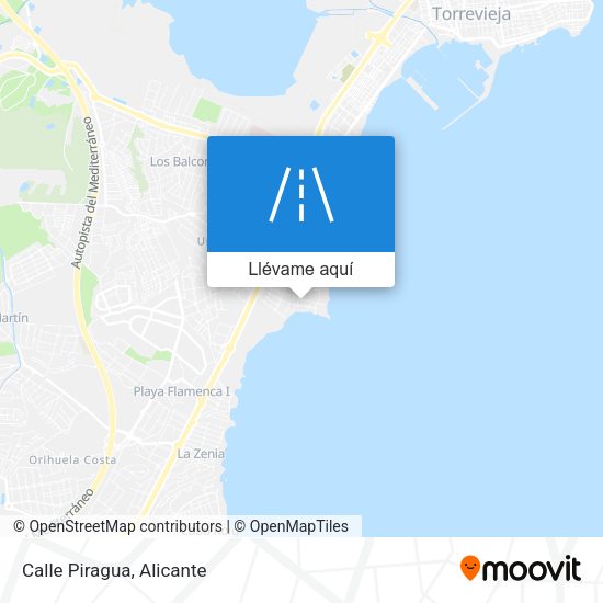 Mapa Calle Piragua
