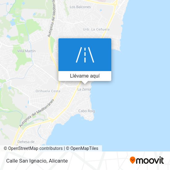 Mapa Calle San Ignacio