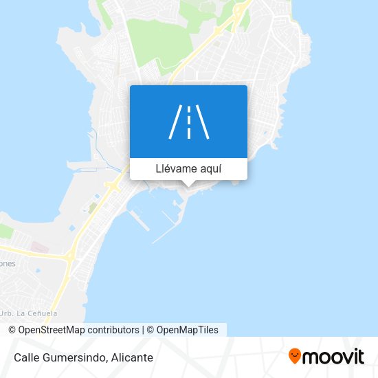 Mapa Calle Gumersindo