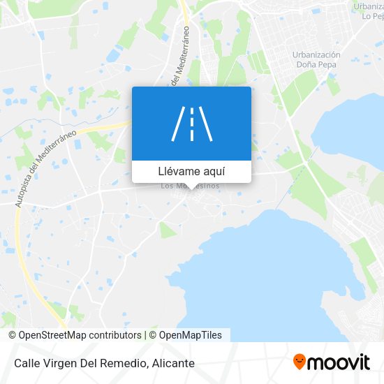 Mapa Calle Virgen Del Remedio