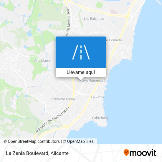 Mapa La Zenia Boulevard