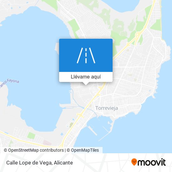 Mapa Calle Lope de Vega