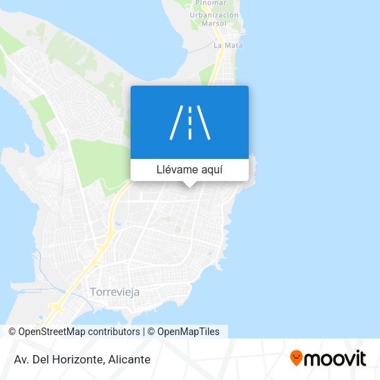 Mapa Av. Del Horizonte