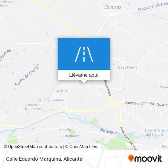 Mapa Calle Eduardo Marquina