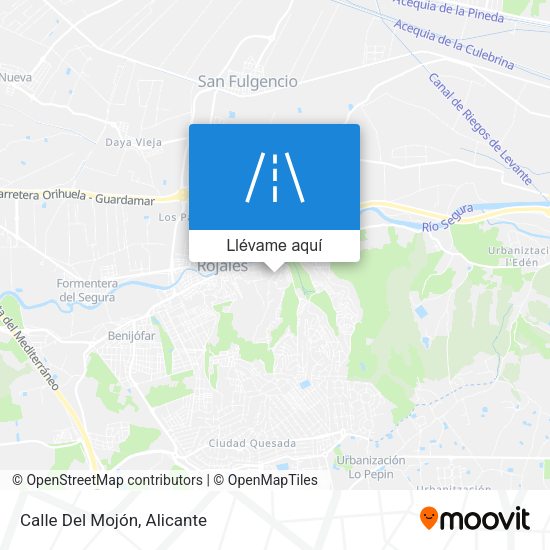 Mapa Calle Del Mojón