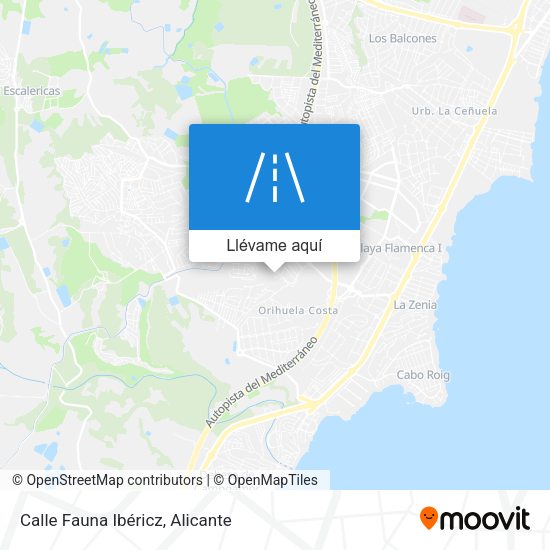 Mapa Calle Fauna Ibéricz