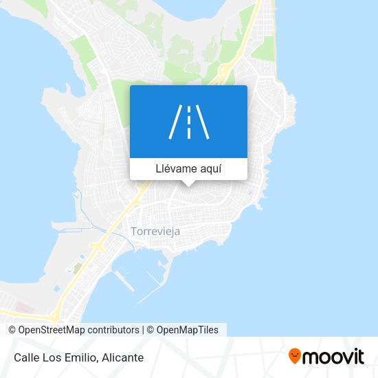 Mapa Calle Los Emilio
