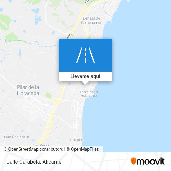 Mapa Calle Carabela